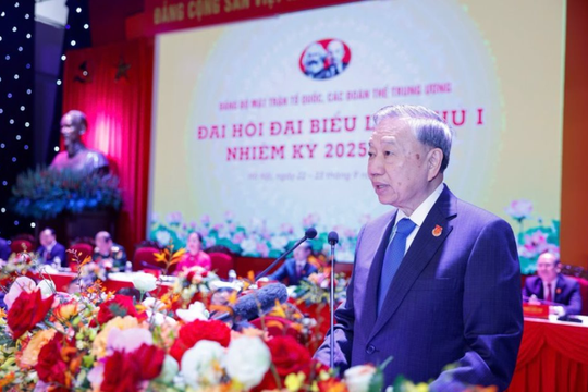 Phát biểu của Tổng Bí thư Tô Lâm tại Đại hội đại biểu Mặt trận Tổ quốc Việt Nam lần thứ nhất, nhiệm kỳ 2025–2030