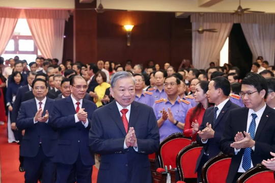 Tổng Bí thư Tô Lâm dự Đại hội đại biểu Đảng bộ các Cơ quan Đảng Trung ương lần thứ nhất
