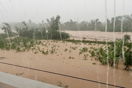 Bắc Ninh: Nguy cơ ngập úng do mưa lớn từ hoàn lưu bão số 9