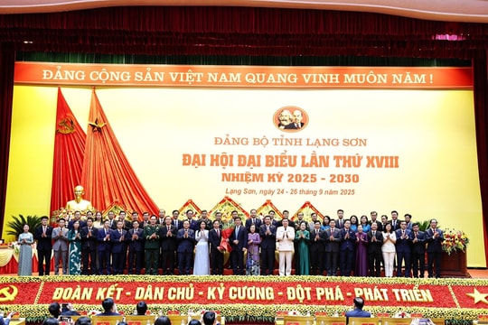 Ông Hoàng Văn Nghiệm tái đắc cử Bí thư Tỉnh ủy Lạng Sơn