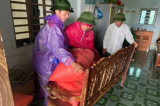 Nghệ An: Xã Nghi Lộc khẩn trương khắc phục hậu quả bão số 10