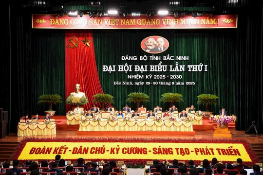 Khai mạc phiên trù bị Đại hội Đảng bộ tỉnh Bắc Ninh lần thứ I