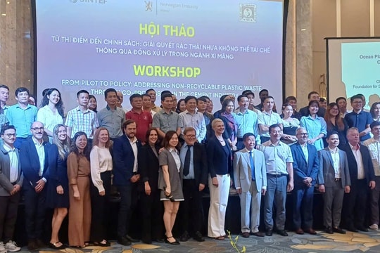 Na Uy hỗ trợ Việt Nam giảm thiểu rác thải nhựa trong ngành xi măng