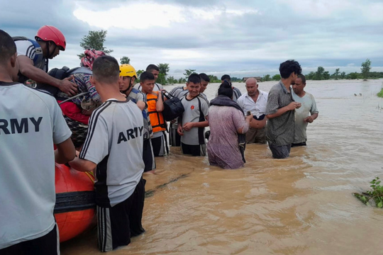 Nepal: Lũ quét, lở đất cuốn trôi nhiều ngôi làng ít nhất 44 người chết