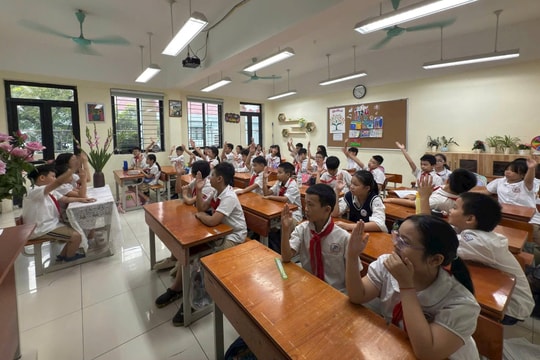 Hà Nội yêu cầu trường học chủ động ứng phó mưa lớn do hoàn lưu bão số 11