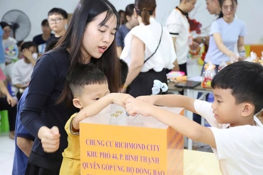 TP.HCM: Hơn 42 tỷ đồng hỗ trợ đồng bào khắc phục bão lũ