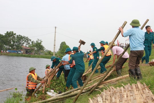 Hà Nội khẩn trương triển khai các biện pháp phòng, chống lũ, lụt, lũ quét và sạt lở đất