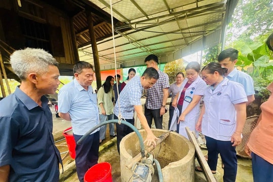 Nghệ An: Chủ động đảm bảo nước sạch, phục hồi môi trường sống sau bão