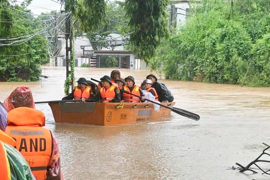 Thái Nguyên kêu gọi chung tay ủng hộ đồng bào vùng lũ vượt qua khó khăn