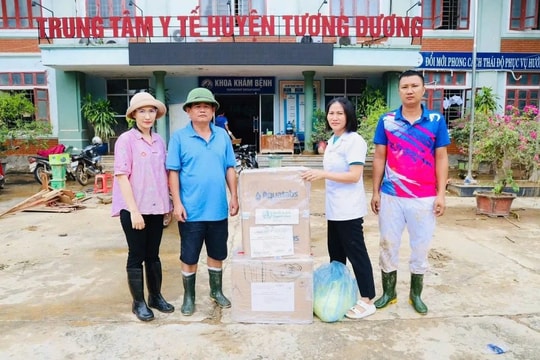 WHO hỗ trợ khẩn cấp nước sạch và vật tư y tế cho các địa phương sau bão lũ