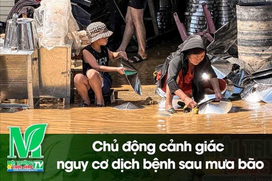 [VIDEO] Chủ động cảnh giác nguy cơ dịch bệnh sau mưa bão