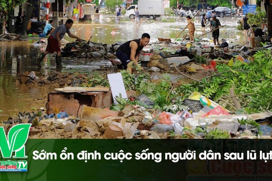 [VIDEO] Sớm ổn định cuộc sống người dân sau lũ lụt