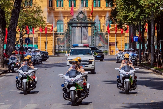 Hà Nội phân luồng giao thông phục vụ Đại hội Đại biểu lần thứ XVIII Đảng bộ thành phố