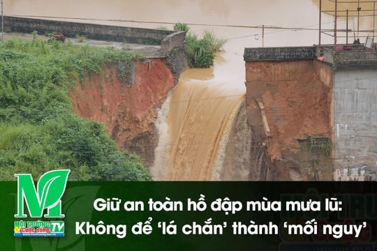 [VIDEO] Giữ an toàn hồ đập mùa mưa lũ: Không để "lá chắn" thành "mối nguy"