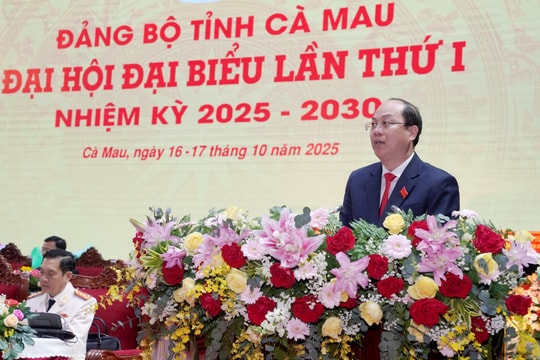 Ông Nguyễn Hồ Hải tiếp tục giữ chức Bí thư Tỉnh ủy Cà Mau