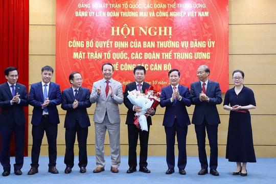 Thứ trưởng Bộ Tài chính Hồ Sỹ Hùng giữ chức Bí thư Đảng ủy VCCI
