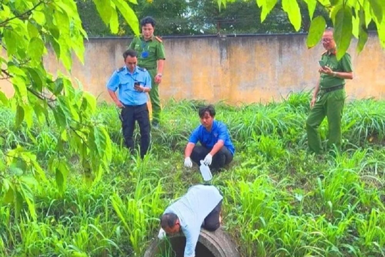 Xả thải vượt quy chuẩn hơn 1.800 lần, một doanh nghiệp ở Vĩnh Long bị phạt hơn 300 triệu đồng