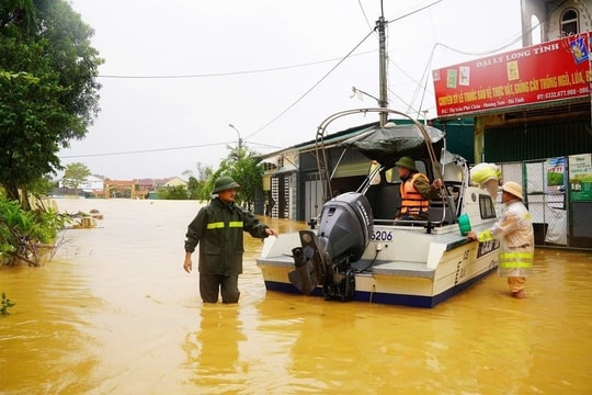 Miền Trung đối mặt nguy cơ lũ lớn diện rộng