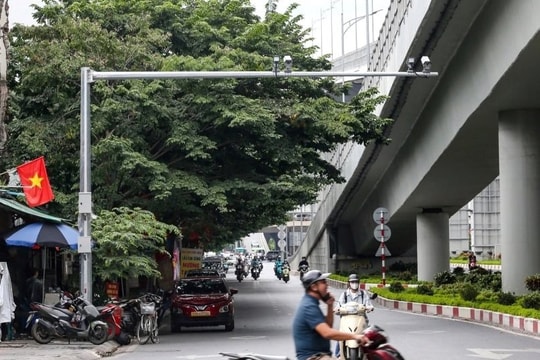 Hà Nội đồng loạt vận hành hệ thống camera AI giám sát giao thông từ tháng 12/2025