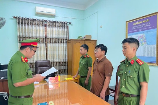 Quảng Ngãi: Khởi tố giám đốc đổ gần 120 tấn chất thải gây ô nhiễm môi trường