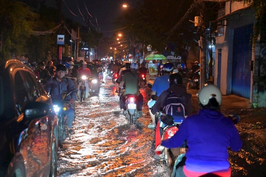 TP.HCM tiếp tục mưa lớn diện rộng, triều cường dự báo đạt đỉnh tối nay 25/10 TP.HCM tiếp tục mưa lớn diện rộng, triều cường dự báo đạt đỉnh tối nay 25/10