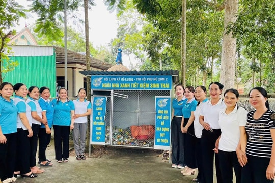 Phụ nữ Nghệ An chung tay biến rác thành tài nguyên