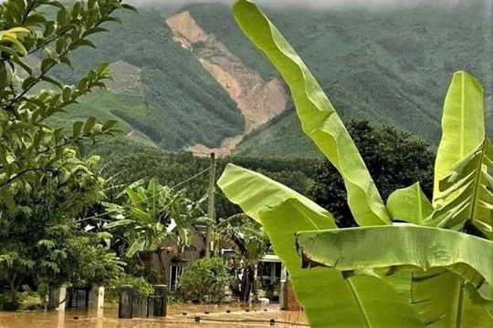 Đà Nẵng: Sạt lở núi dài gần 2km, một người tử vong