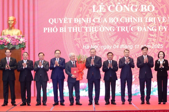 Điều động ông Đỗ Văn Chiến làm Phó bí thư thường trực Đảng ủy Quốc hội