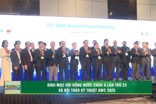 [VIDEO] Khai mạc Hội nghị Hội đồng Nước châu Á lần thứ 23 và Hội thảo kỹ thuật AWC 2025