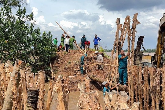 Vĩnh Long chủ động ứng phó thiên tai, ổn định cuộc sống người dân