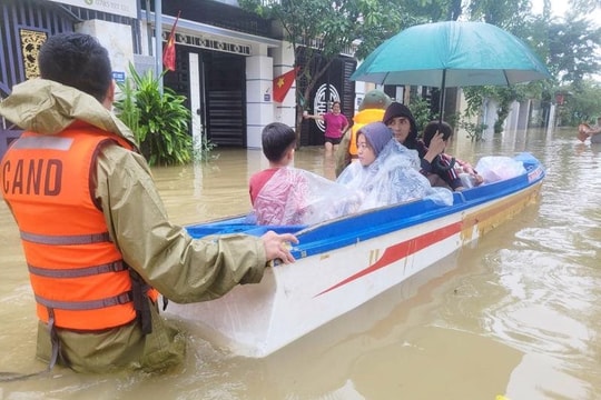 Huế triển khai bản đồ số ngập lụt phục vụ phòng chống thiên tai
