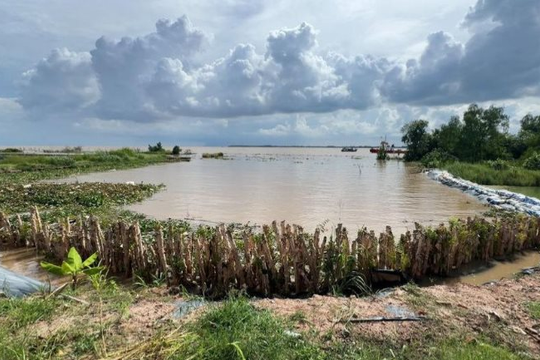 Vĩnh Long chi 11 tỷ đồng khắc phục khẩn cấp sạt lở bờ biển