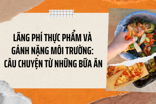Lãng phí thực phẩm và gánh nặng môi trường: Câu chuyện từ những bữa ăn