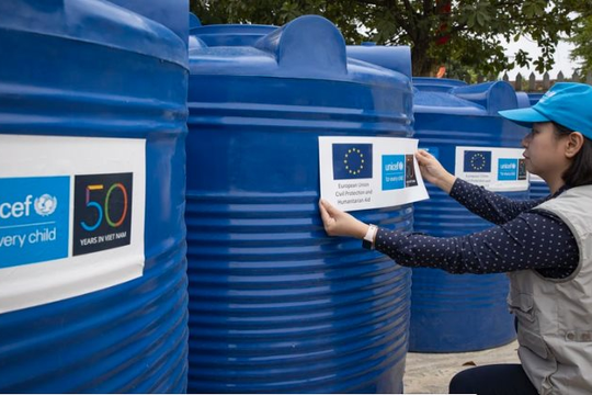 Hơn 15.000 người dân Cao Bằng, Thái Nguyên được hỗ trợ nước sạch