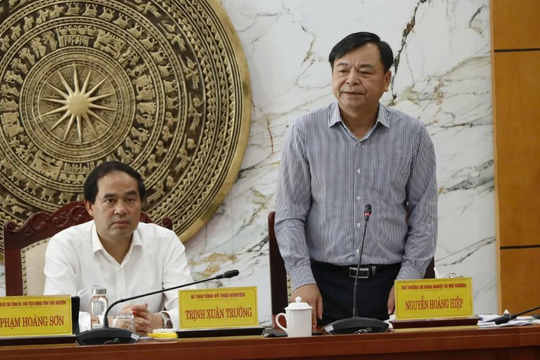 Chống ngập tại Thái Nguyên: Bộ NN&MT đề xuất giải pháp theo hệ thống lưu vực