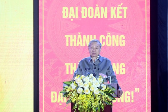 Phát biểu của Tổng Bí thư Tô Lâm nhân dự Ngày hội Đại đoàn kết toàn dân tộc