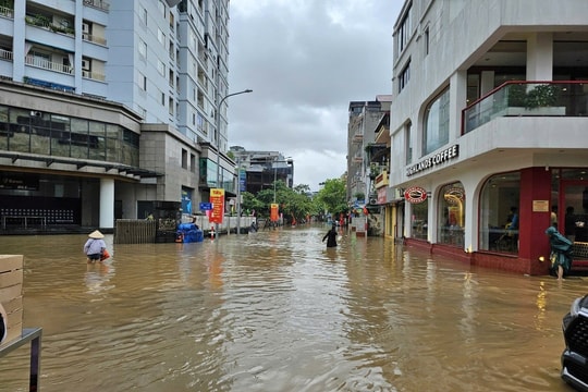 Ngập úng đô thị gây thiệt hại kinh tế ước tính 1-1,5% GDP/năm