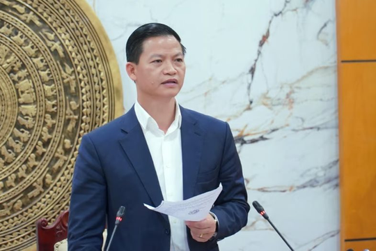 Tân Chủ tịch UBND tỉnh Thái Nguyên chủ trì họp chỉ đạo nhiệm vụ phát triển kinh tế - xã hội giai đoạn “nước rút” năm 2025