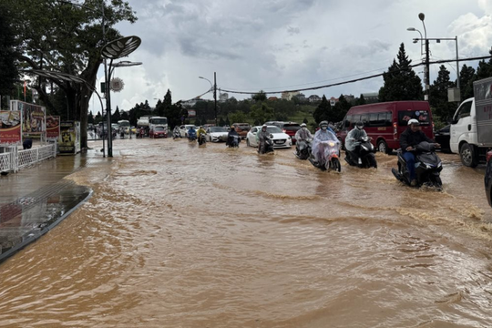 Lâm Đồng chỉ đạo tập trung ứng phó, khắc phục kịp thời hậu quả mưa lũ