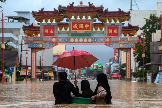 Thái Lan ban bố tình trạng thảm họa vì nhiều tỉnh ngập lụt trên diện rộng