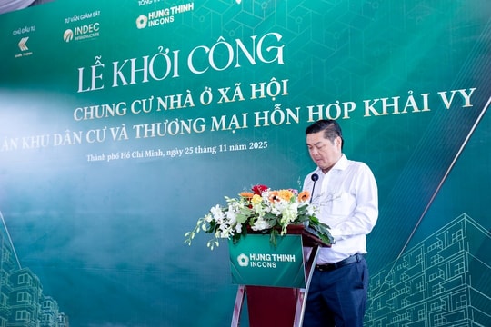 Khởi công xây dựng hơn 300 căn nhà ở xã hội tại phường Phú Thuận, TP HCM