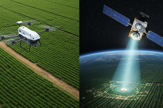 Tăng cường kiểm soát ô nhiễm: Flycam và vệ tinh được huy động giám sát nguồn phát thải