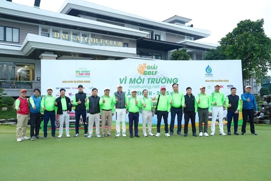 Khai mạc giải Golf “Vì môi trường” lần thứ II - 2025: 177 Golfer tham gia tranh tài