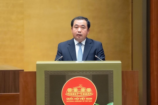 Bộ trưởng Bộ Nông nghiệp và Môi trường nói về việc sử dụng cát biển để san lấp