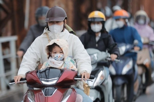 Không khí lạnh tăng cường, miền Bắc rét từ đêm nay