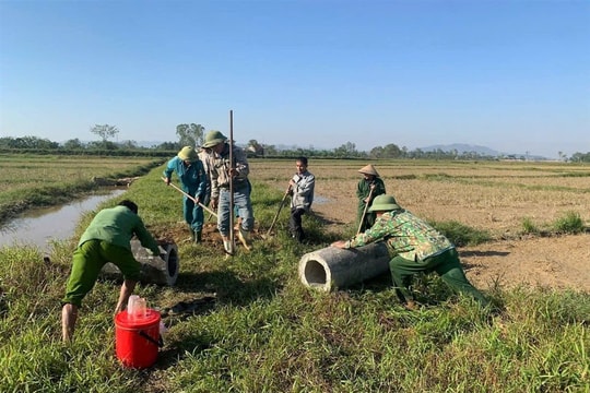 Nghệ An: Ra quân làm thủy lợi, bảo đảm nguồn nước cho vụ Xuân 2026