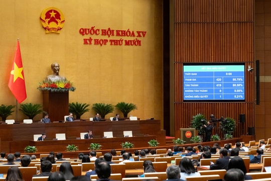 Quốc hội thông qua Luật Tình trạng khẩn cấp