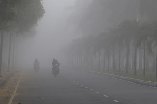 Bắc Bộ rét kèm sương mù