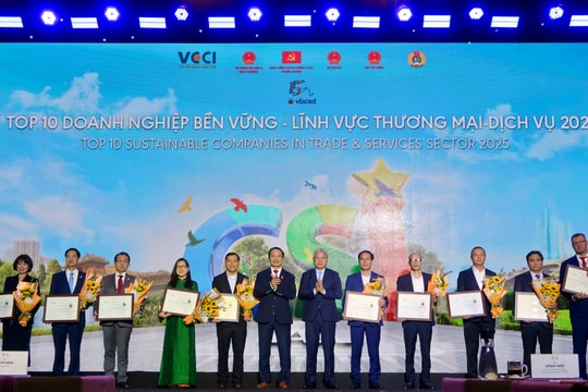 AEON Việt Nam 3 năm liền vào Top 3 doanh nghiệp bền vững ngành thương mại - dịch vụ