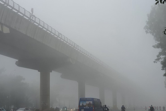 Chất lượng không khí miền Bắc ngày 8 và 9/12 dự báo rất xấu, ô nhiễm nặng